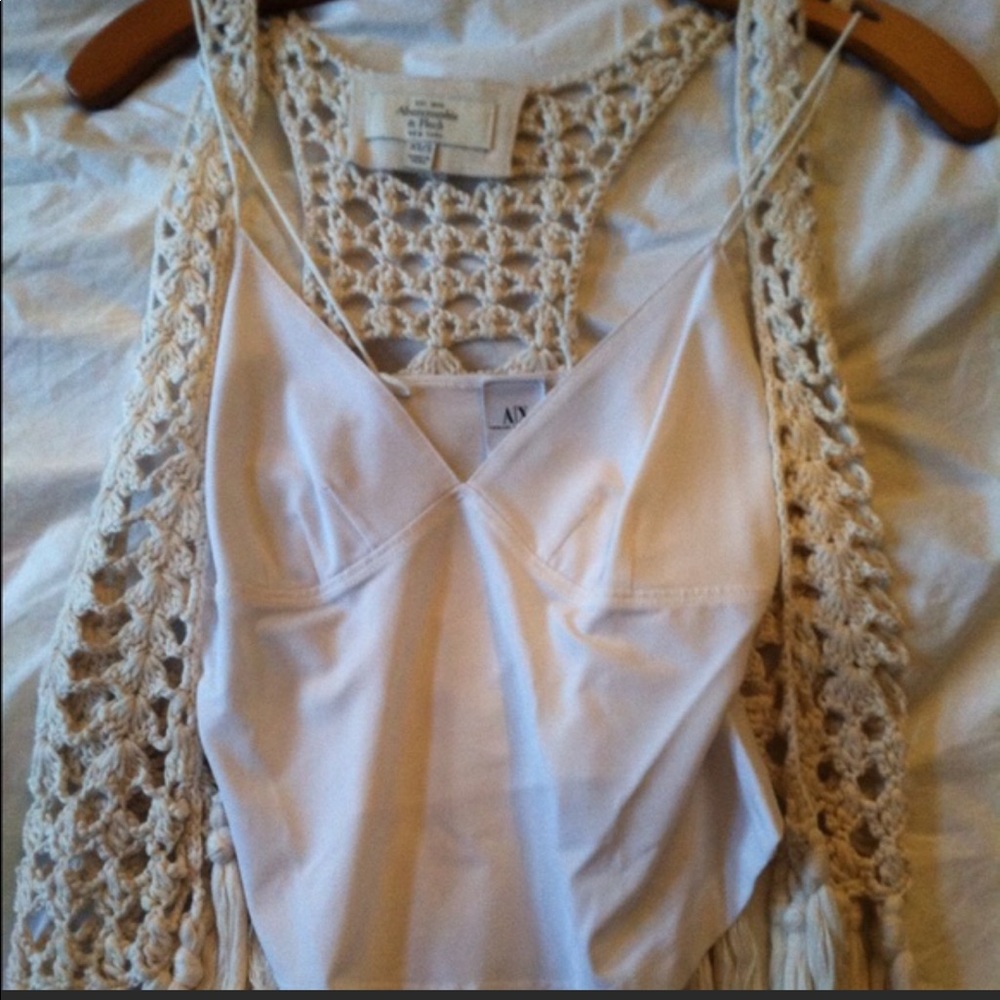 Boho A|X slink crop top